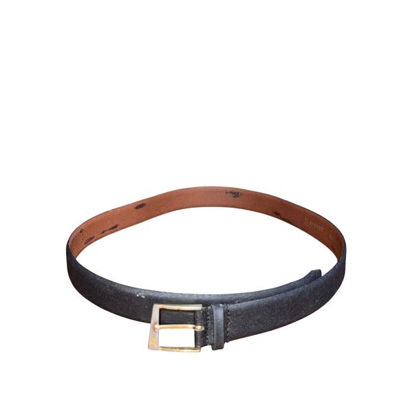 Vintage Christian Dior split leather belt - Picture 1 of 8